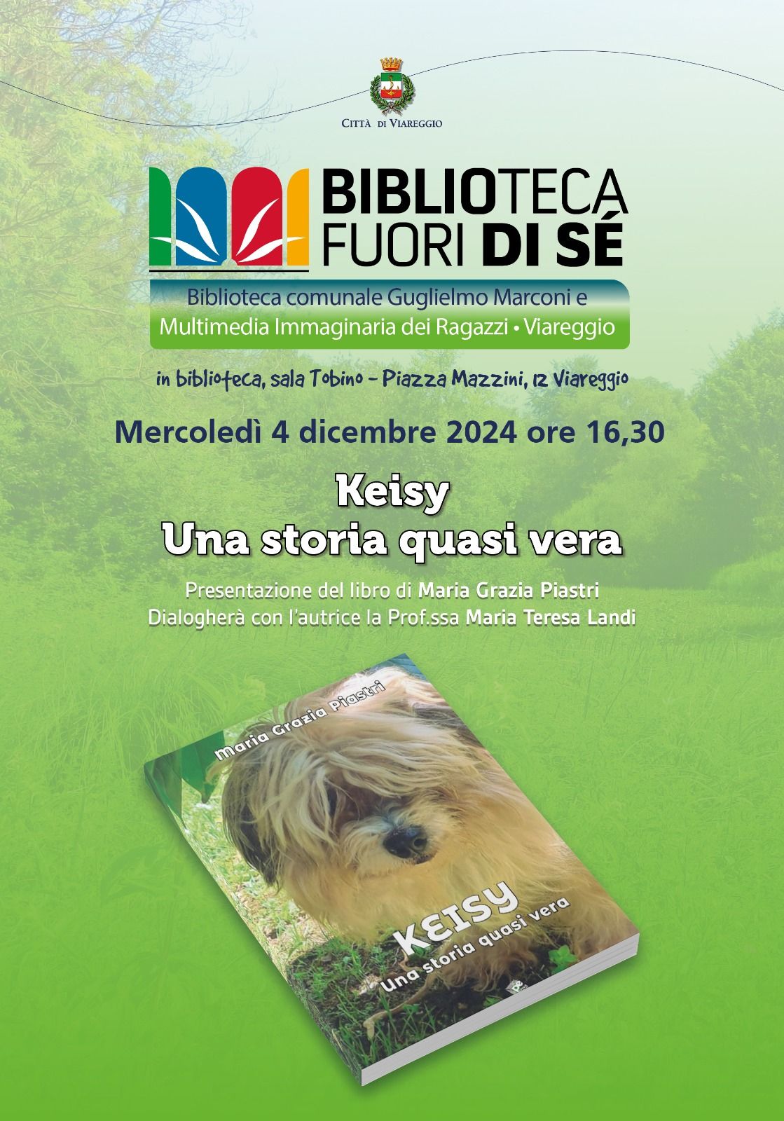 Presentazione del libro di Maria Grazia Piastri