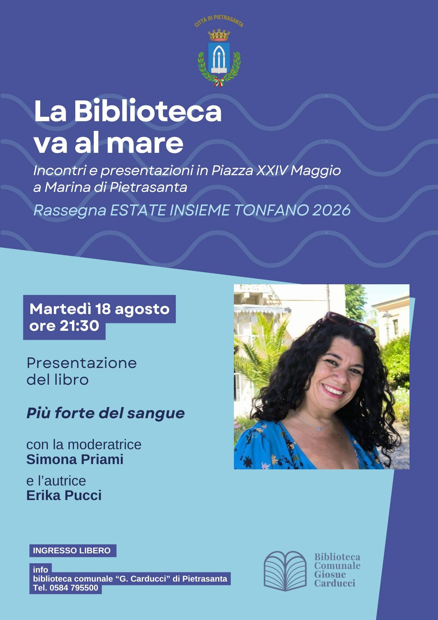 LA BIBLIOTECA VA AL MARE