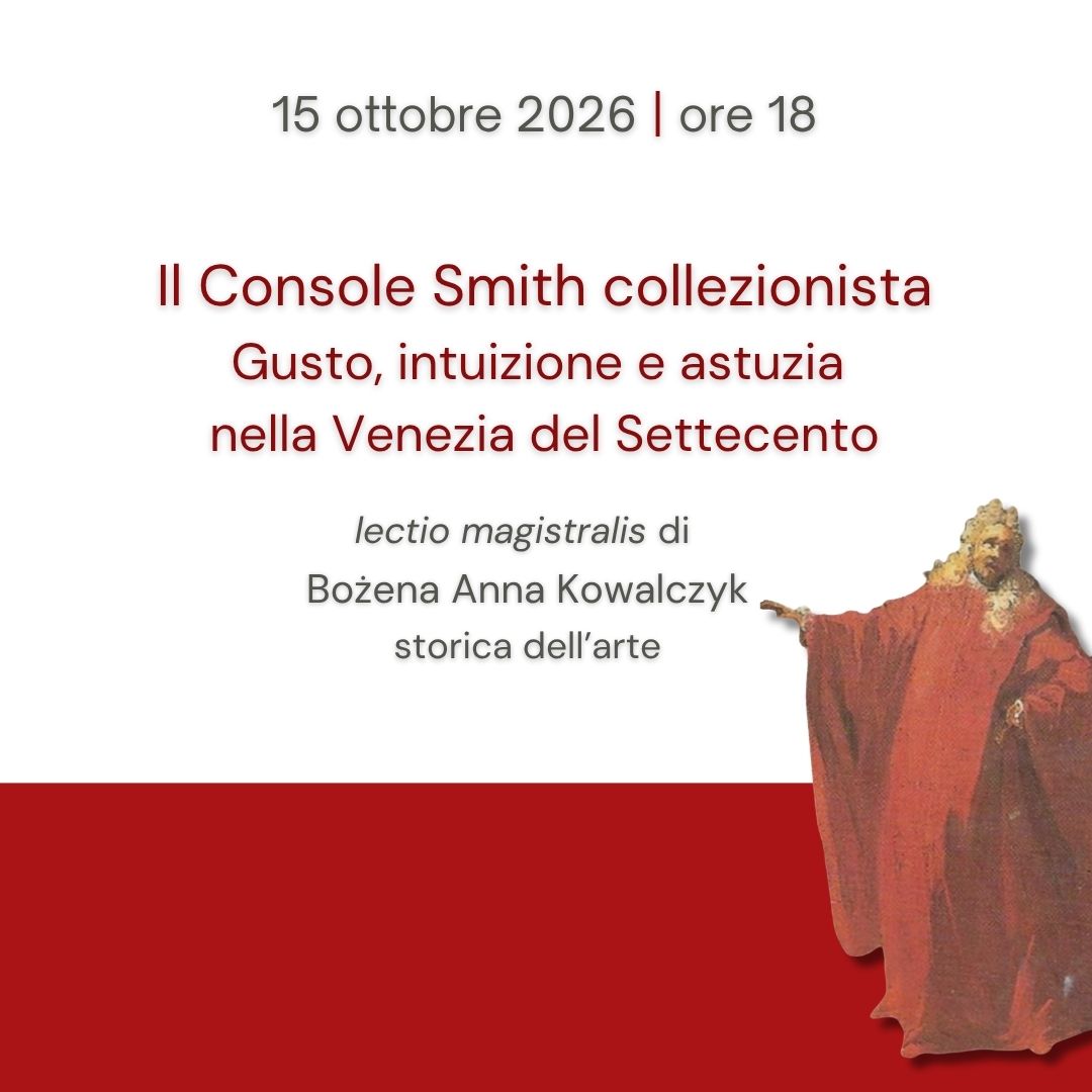 Lectio magistralis sul collezionismo nella Venezia del Settecento